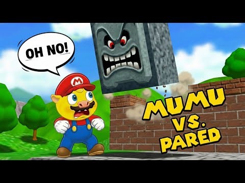 MUMU THE FRIEND FACES MR. WALL IN MARIO 64