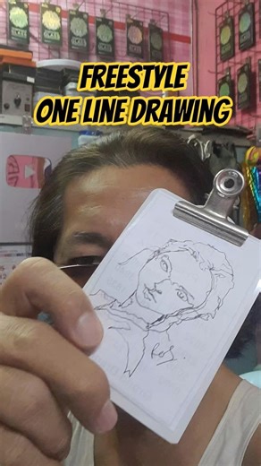 Freestyle One Line Drawing #1 👍