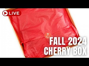 Fall 2024 Cherry Box Unboxing & Giveaway
