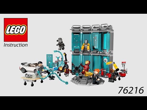 LEGO Instruction - Marvel - 76216 - Iron Man Armoury