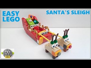 LEGO Classic Santa's Sleigh Building Instructions - "How To" - Ideas