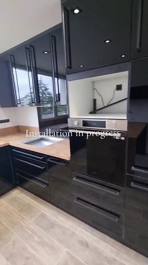 Installation complète d’une cuisine moderne