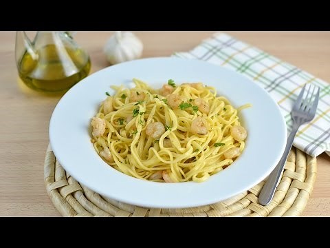 Garlic Shrimp Linguine - Quick & Easy Pasta Recipe