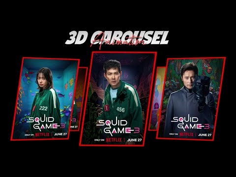 Rotating 3D Carousel Animation in After Effects