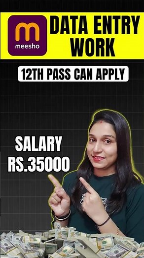 Work From Home Jobs | Meesho Job | Meesho Job At Home #shortsfeed #shots