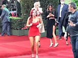 Bella Thorne takes time to greet fans at Latin Grammy Awards