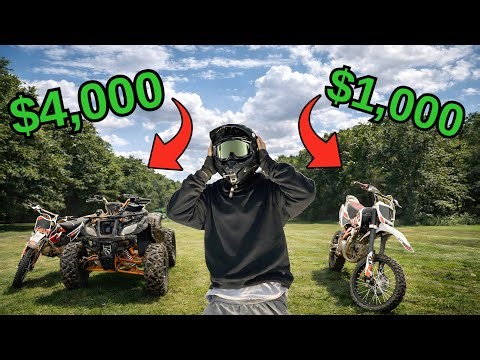 Cheap vs. Expensive Quad & Dirtbikes