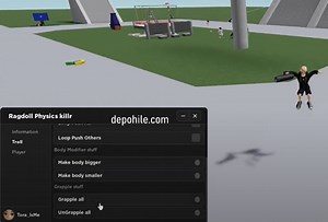 Roblox Ragdoll Physics Kilitsiz, Araba Hileli Script Hilesi
