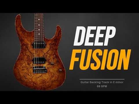 Slow Fusion Backing Track in Em | Ambient Fusion