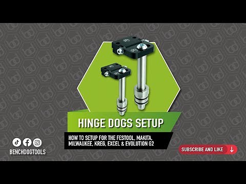 How To Video - Hinge Dogs for Festool Guide Rails on the Benchdogs ULTRA MFT