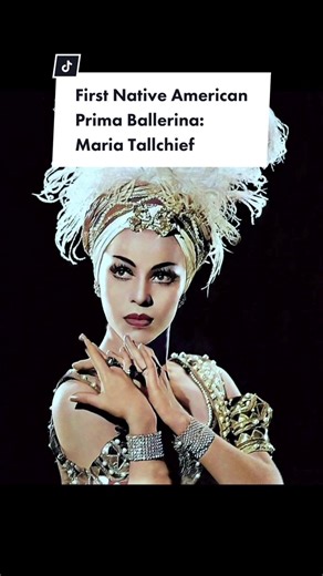 Maria Tallchief, first Native American to hold the title Prima Ballerina and one of the founding stars of NYC Ballet 🩰 #ballettok #learnontiktok #danceislife #historytok #ballerina #balletdancer #newyorkcityballet #ballet #balanchine
