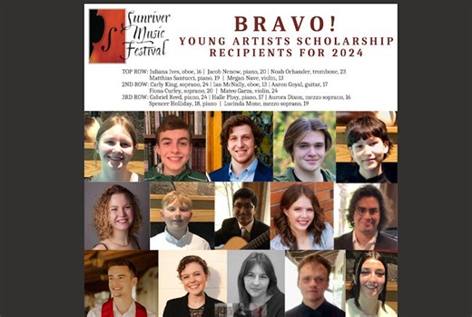 Sunriver Music Festival awards nearly $36,000 in scholarships to 15 accomplished young musicians