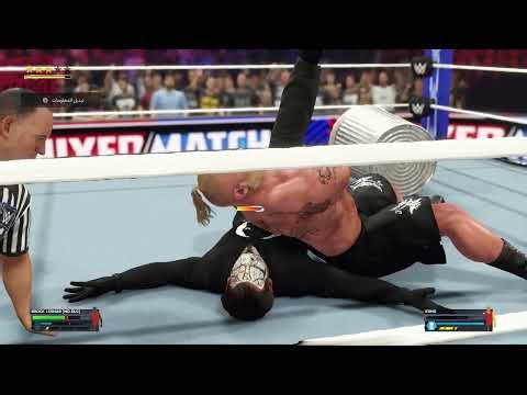 BROCK LESNAR (NO DLC) VS STING UNITED STATES WWE HEAVYWEIGHT CHAMPIONSHIP 2K24