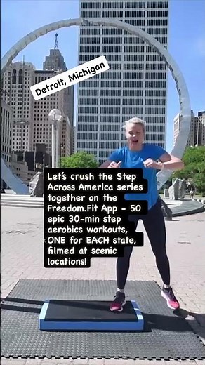 50 States 50 Step Workouts at Freedom.Fit with Jenny Ford