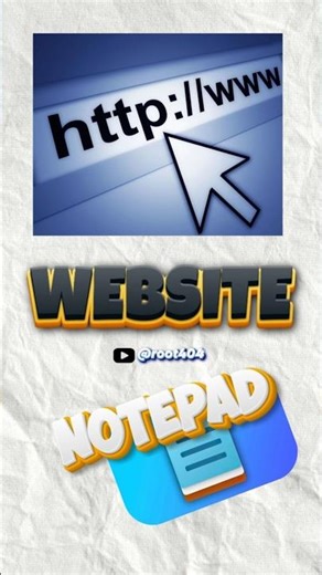 Using Notepad? 😱 you can make a Website! #shorts