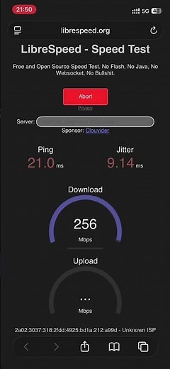 🚀 O2 Telefónica Speedtest 🇩🇪 | 300 Mbit/s Internet – Echt so schnell? #shorts