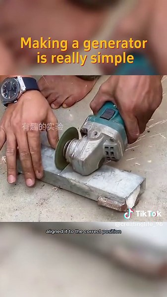 Making a generator is really simple #making #generator #make #diy #foryoupage #trendingtiktok #foryour #stove #creative
