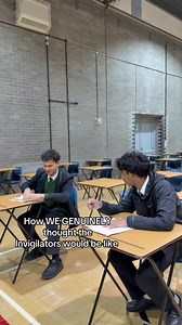 they acc mad chill #gcse #exams #school #fyp #funny | Eye Exam