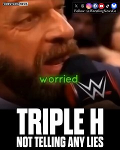 306K views · 5K reactions | No lies detected in this Triple H promo. This is good advice. #wwe #prowrestling #tripleh | Wrestling News | Facebook