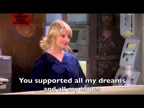 The Big Bang Theory Howard sings to Bernadette with lyrics S07E06