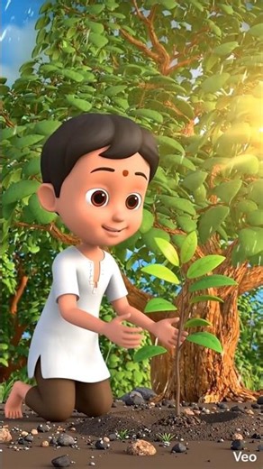 क्या पेड़ सच में हमसे बात करते हैं? 😲 | Kids Moral Story Hindi | Save Trees 🌳