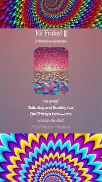 It's Friday! #kidssongs #educationalsongs #kidssongs #itsfriday @SavageKidsTV #rebeccablack