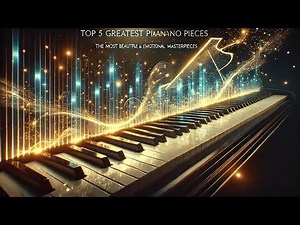 Top 5 Greatest Chopin Piano Pieces | The Most Beautiful & Emotional Masterpieces
