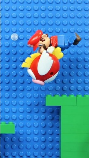 Mario Catches Cheep Cheep in LEGO Ocean! ~Part 3~ #LEGO #Mario #レゴ