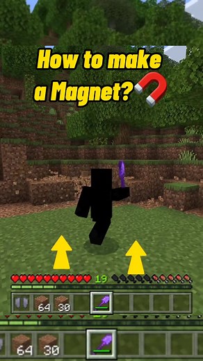 Minecraft Commandblock 🧲 #minecraft #minecrafttutorial #commandblock #4k