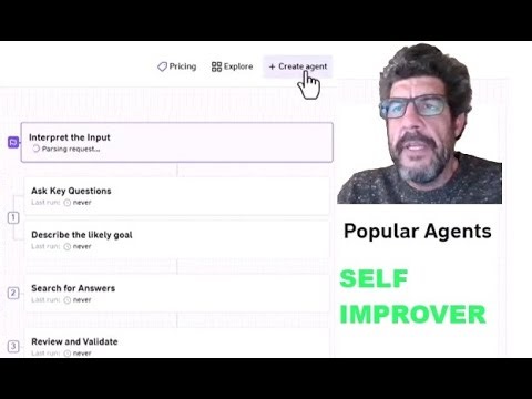 Prompt Level Self Improver Loop Agent