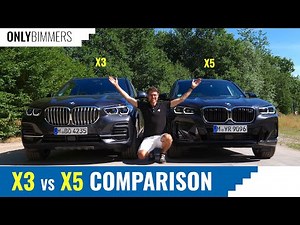 BMW X3 & X5 Comparison Review - Driving the M40i & 40i Versions