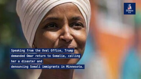 Fox News halts broadcast after Trump’s Omar tirade