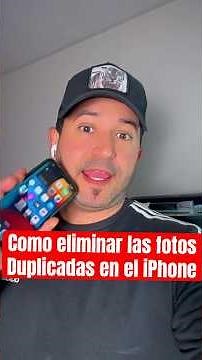 Como eliminar fotos duplicadas en el iPhone. #iphonetrucos #fotos #fotosduplicadas