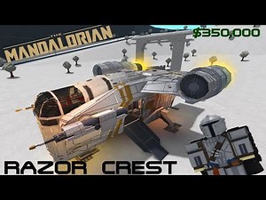 Welcome to Bloxburg - The Mandalorian Razor Crest Tour