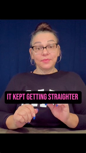 9.6K views · 455 reactions |  USA Kept Getting Straighter  #ASL #deaf #signlanguage | Andra Rush | Facebook