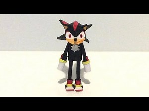 How to Make Paper Shadow the Hedgehog