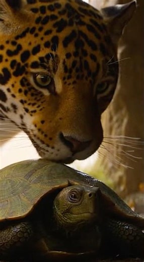 Jaguar Saves Turtle in EPIC Rescue Mission