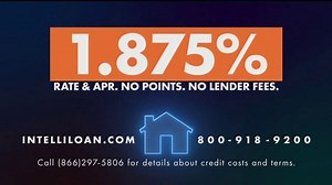 Intelliloan TV Spot, 'Stop: 1.875% Rate and APR'