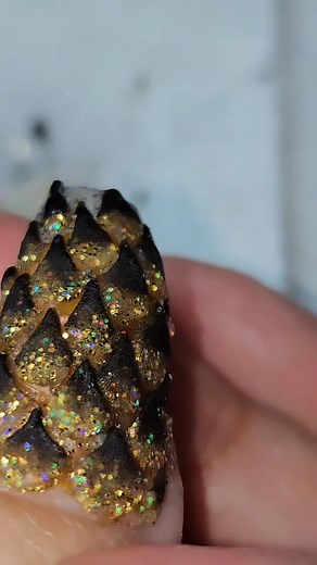 Advance nails design with acrylic colors.. .. ... .. #fypviralシ #facebookviral #nailart #acrylicnails #fypシ #luxurylifestyle #glitter #gold | Tony's Nails