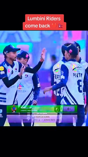 9.7K views · 422 reactions | Aise hi khelte raho riders Lumbini Riders Nepal cricket @highlight | Arman Khan | Facebook