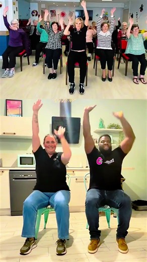 CHAIR CHALLENGE - #silver #dance #chair #fun #senior #creadiaz