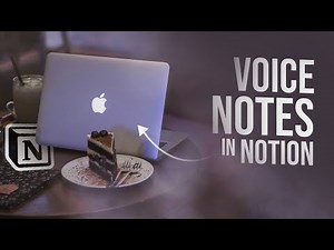 How to Create Voice Notes in Notion with Macbook (tutorial)