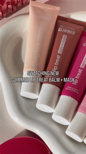 Meet the SUPER DUPE on everyone’s lips: NEW Glimmer Lip Treat Balm Mask 🫦✨ Available in 5 craveable scents 1 unscented: 💧Scent Free 💗💤Marshmallow Dreams 🍑Peach Bellini 💜🍦Lavender Vanilla 🌺Hibiscus Spritz ☕Hazelnut Latte Shop now @amazon 💕 | Revlon