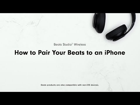 How to Pair Your Beats to an iPhone | Beats Studio3 Wireless