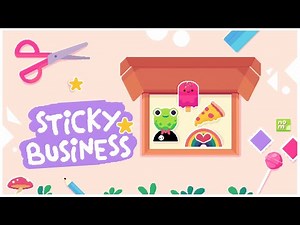 Sticky Business Gameplay - Create Stickers, Pack Orders And Hear Your Customers’ Stories