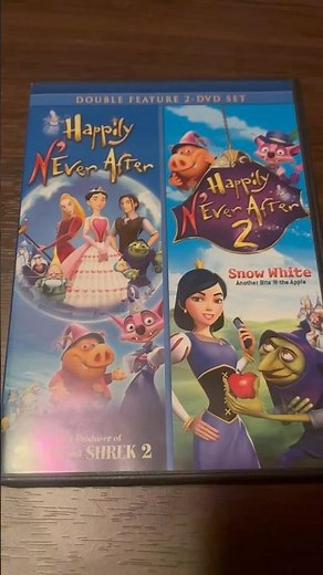 Happily Never After 2 Movie Collection #unboxing #dvd #happilyneverafter #cinderella #snowwhite
