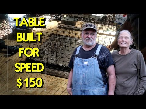 Crab Trap Wire Bending Table - A Must Have