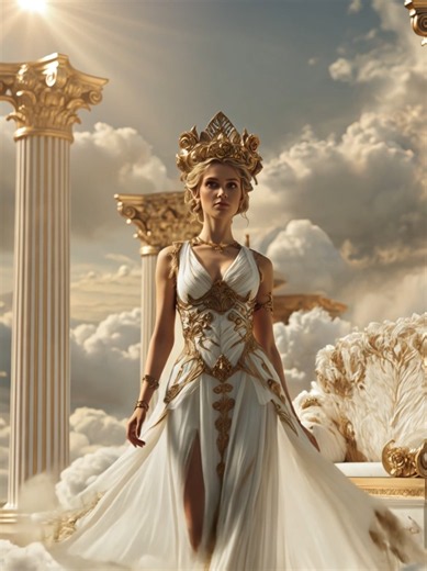Queen Hera rises — Greek mythology fantasy art live wallpaper