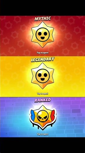 MYTHIC😍LEGENDARY💫AND RANKED STAR DROP OPENING IN BRAWL STARS #brawlstars #supercell
