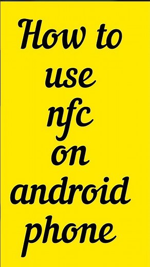 How to use nfc on android mobile | tap to pay | Contactless payment